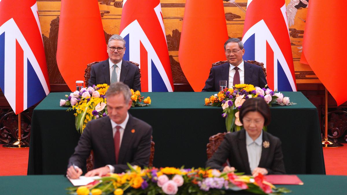 Starmer hails ‘good progress’ after meeting China’s Xi