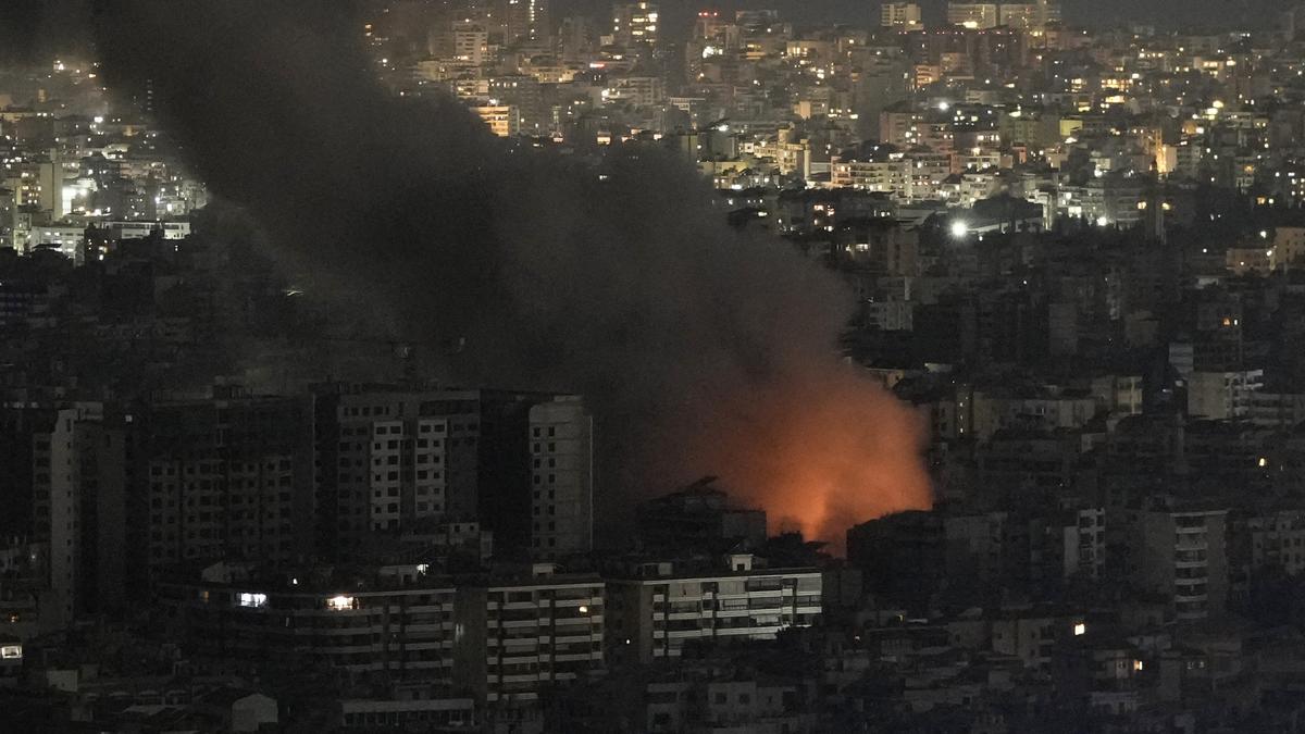 Four killed in Israeli strike on Beirut neighborhood near government hospital