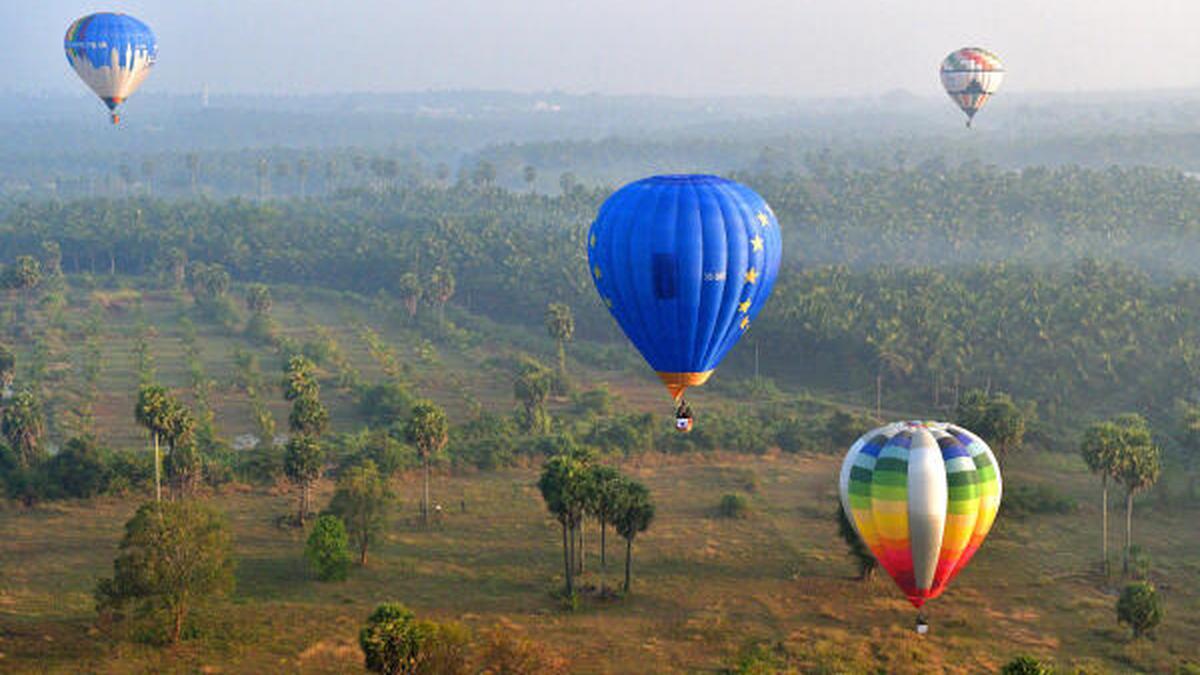 Watch | Here’s why Pollachi is a hub for hot air ballooning