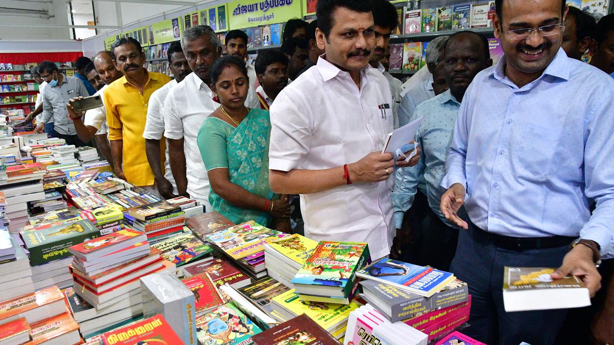Coimbatore Book Festival begins The Hindu