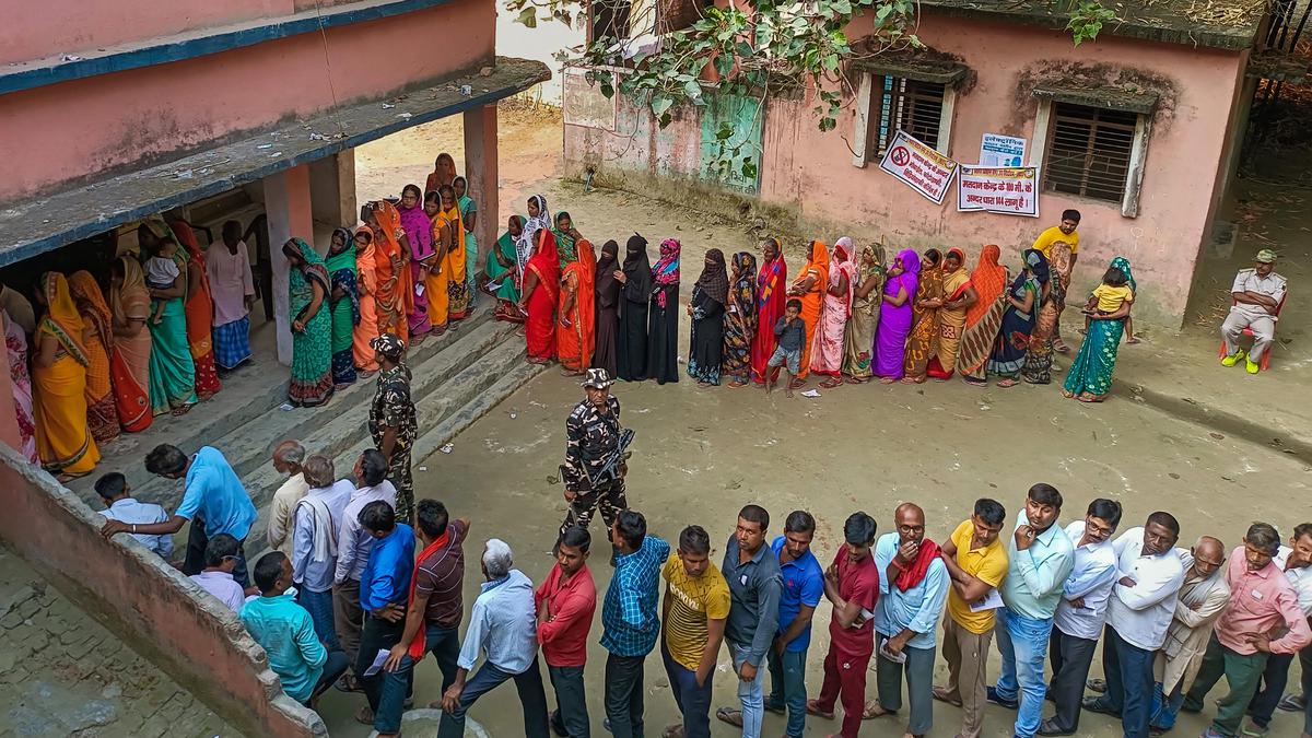 Peaceful Polling In Mokama Gopalganj By Elections In Bihar The Hindu