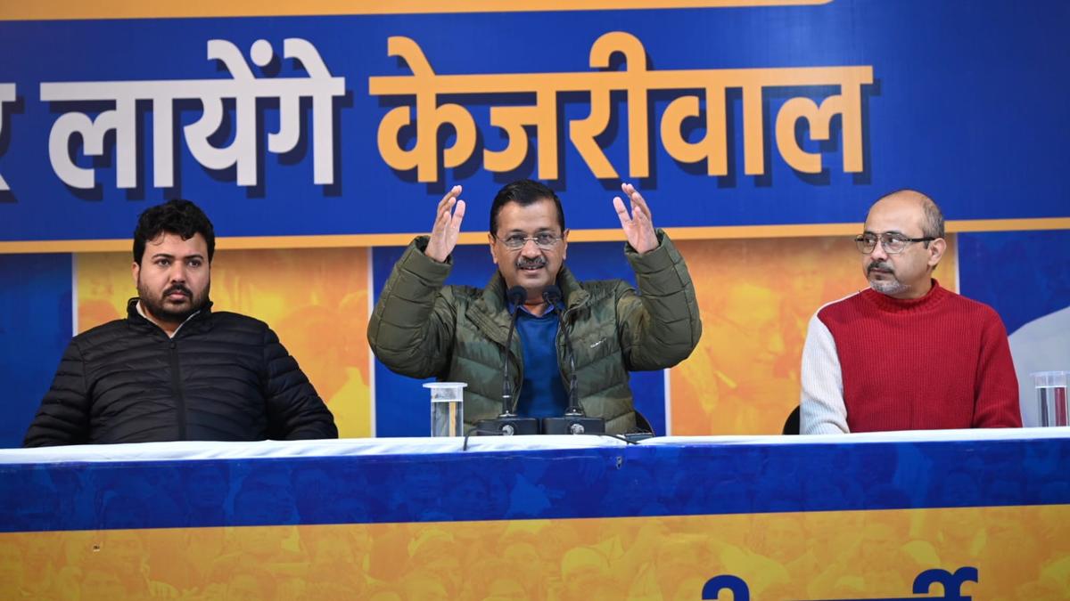 Kejriwal says Delhi polls battle of two ideologies, accuses BJP of giving 'freebies to corporates'