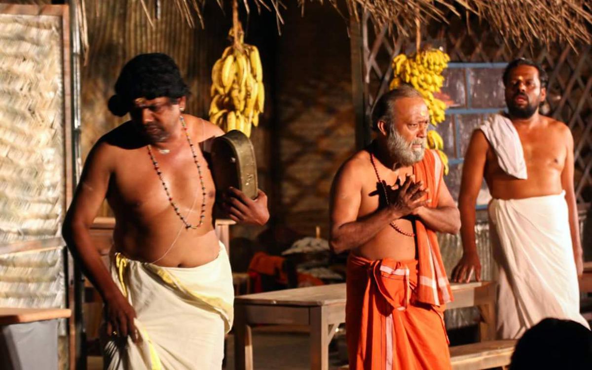 A scene from ‘Bheeman Ravunni Nair’ directed by Soorya Krishnamoorthy