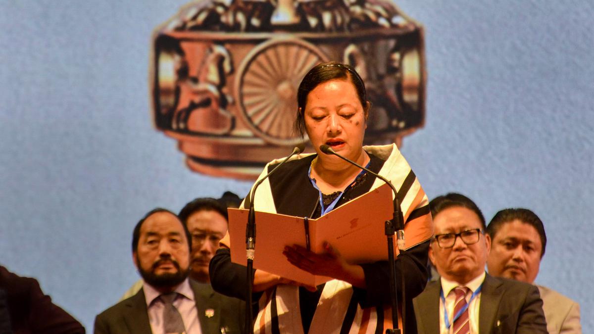 Salhoutuonuo Kruse is Nagaland’s first woman minister 