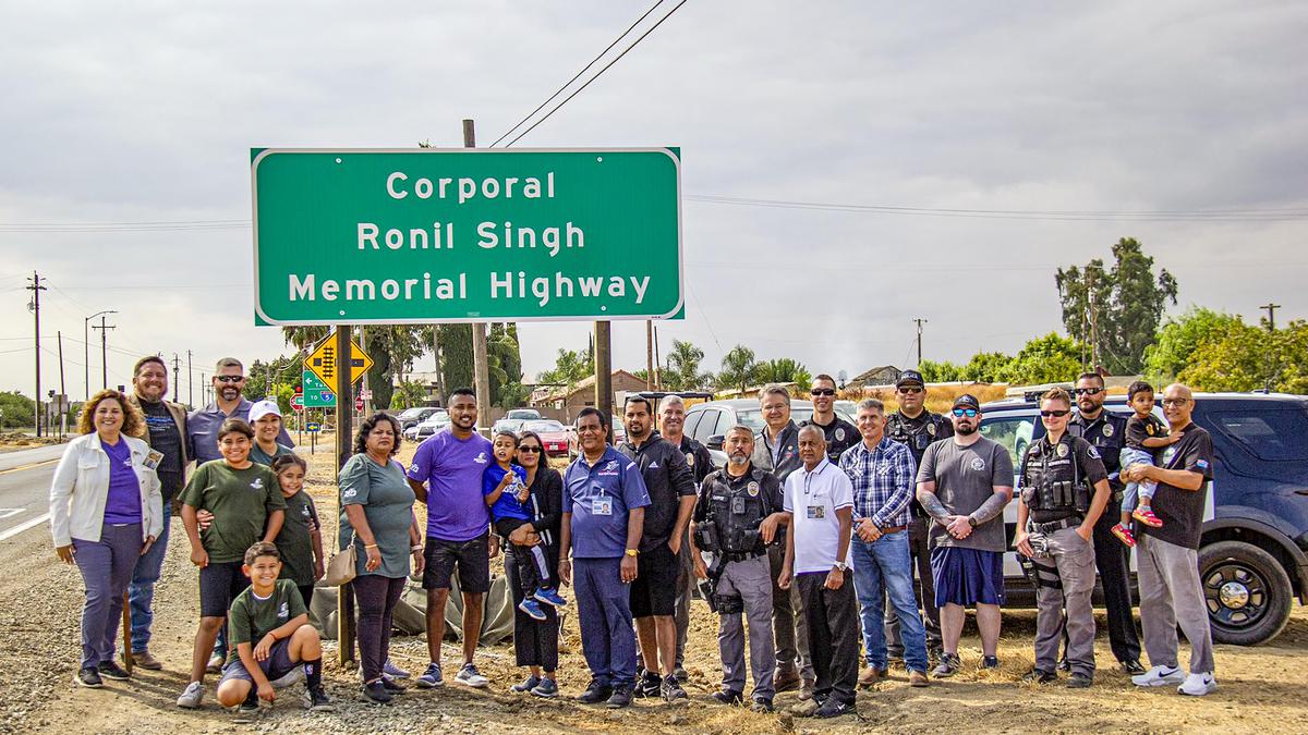 Stretch of highway in California named after slain Indian-origin police officer