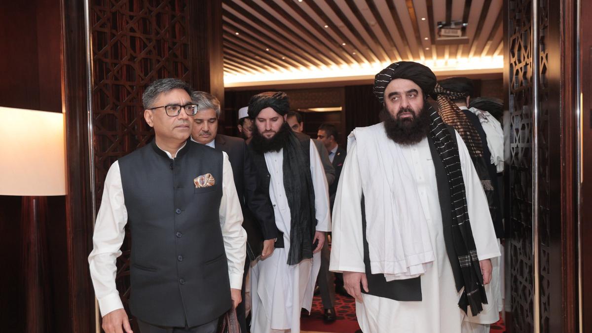 In a first, Foreign Secretary Vikram Misri meets Taliban’s ‘Foreign Minister’ in Dubai