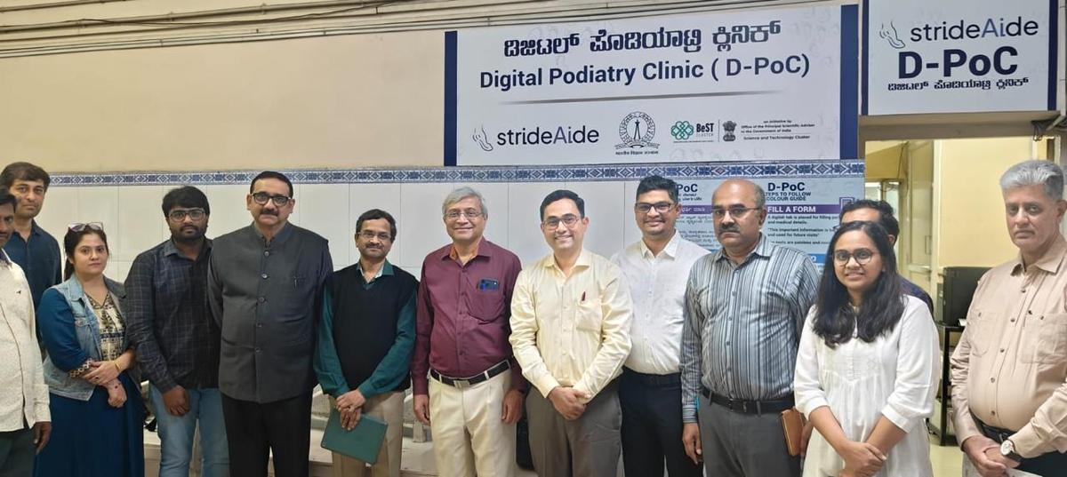 thehindu.com - The Hindu Bureau - Digital podiatry clinic inaugurated at IISc for early detection of diabetic foot risks