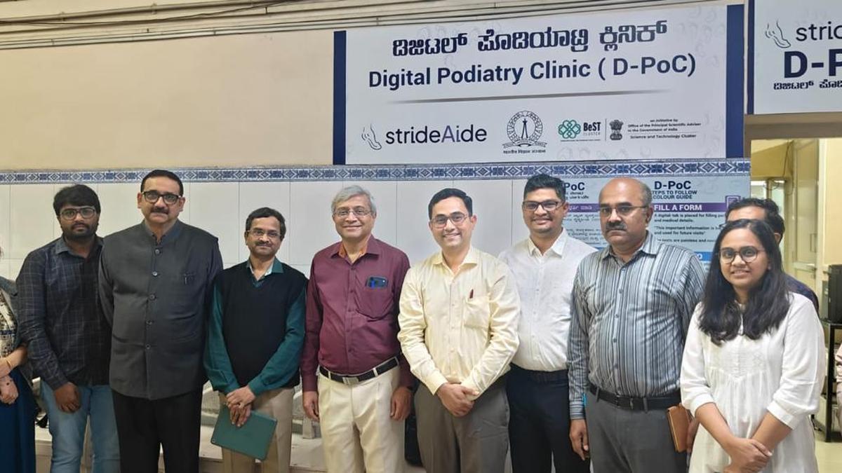 IISc opens digital podiatry clinic to screen diabetic foot risks