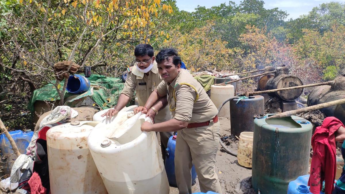 Andhra Pradesh Chief Minister bats for alternative livelihood options for people involved in brewing ID liquor