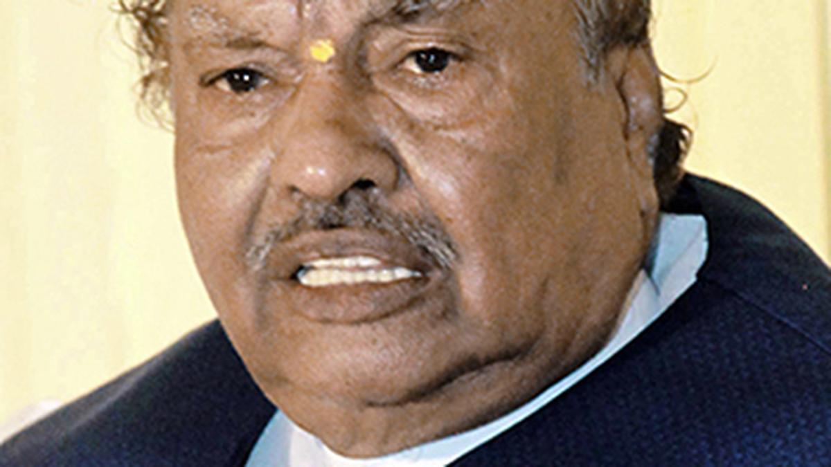 Eshwarappa calls Congress’ protest in Delhi part of its election campaign