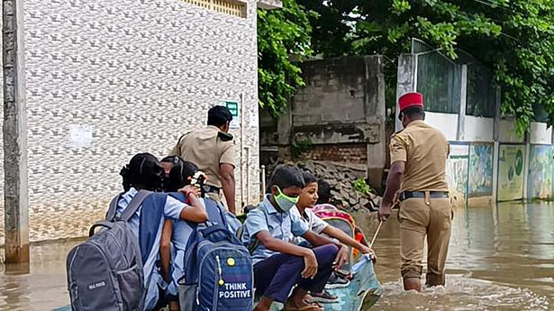 Yanam region under flood from Gowthami