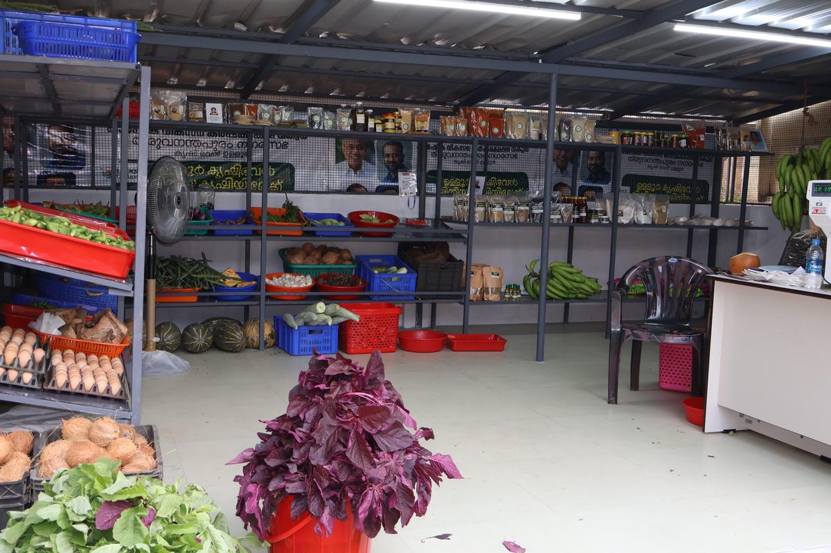 A view of the retail outlet A view of the retail outlet