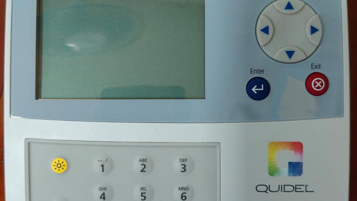 MCH installs modern machine to detect substance abuse in a matter of minutes