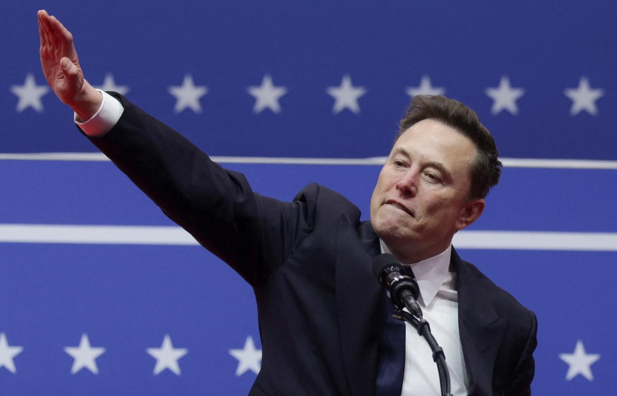 Musk accused of giving Nazi salute during Trump inauguration celebrations