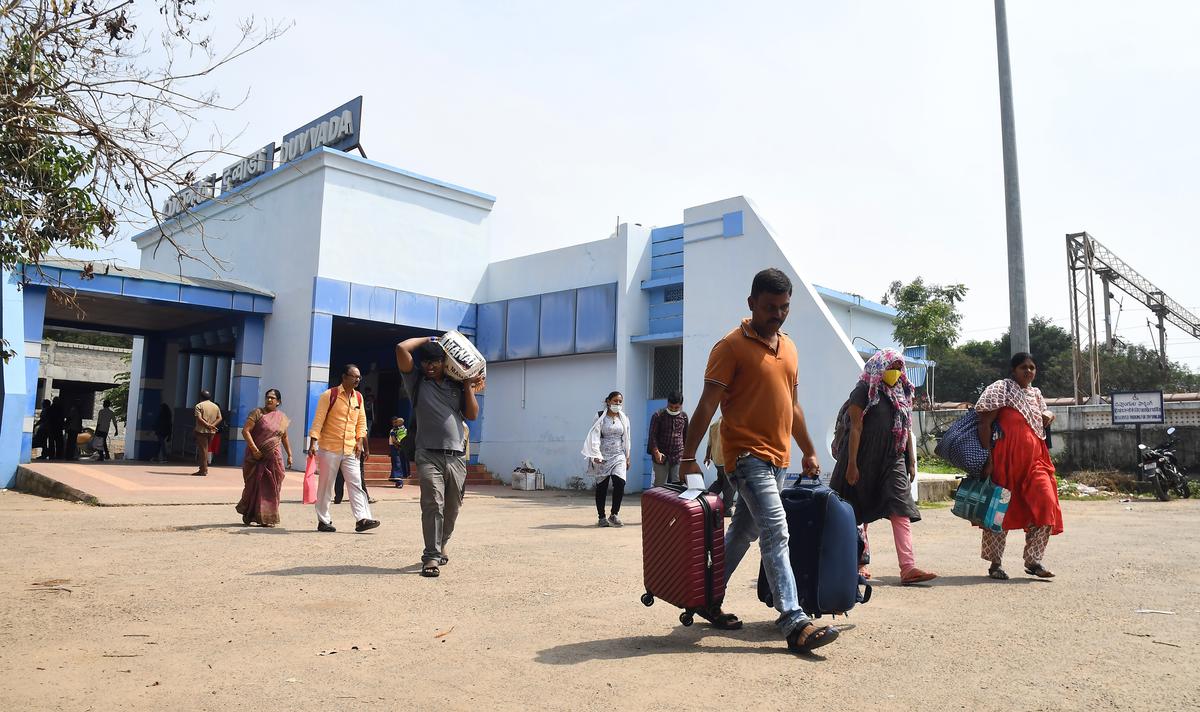 Duvvada railway station in Visakhapatnam needs better passenger ...