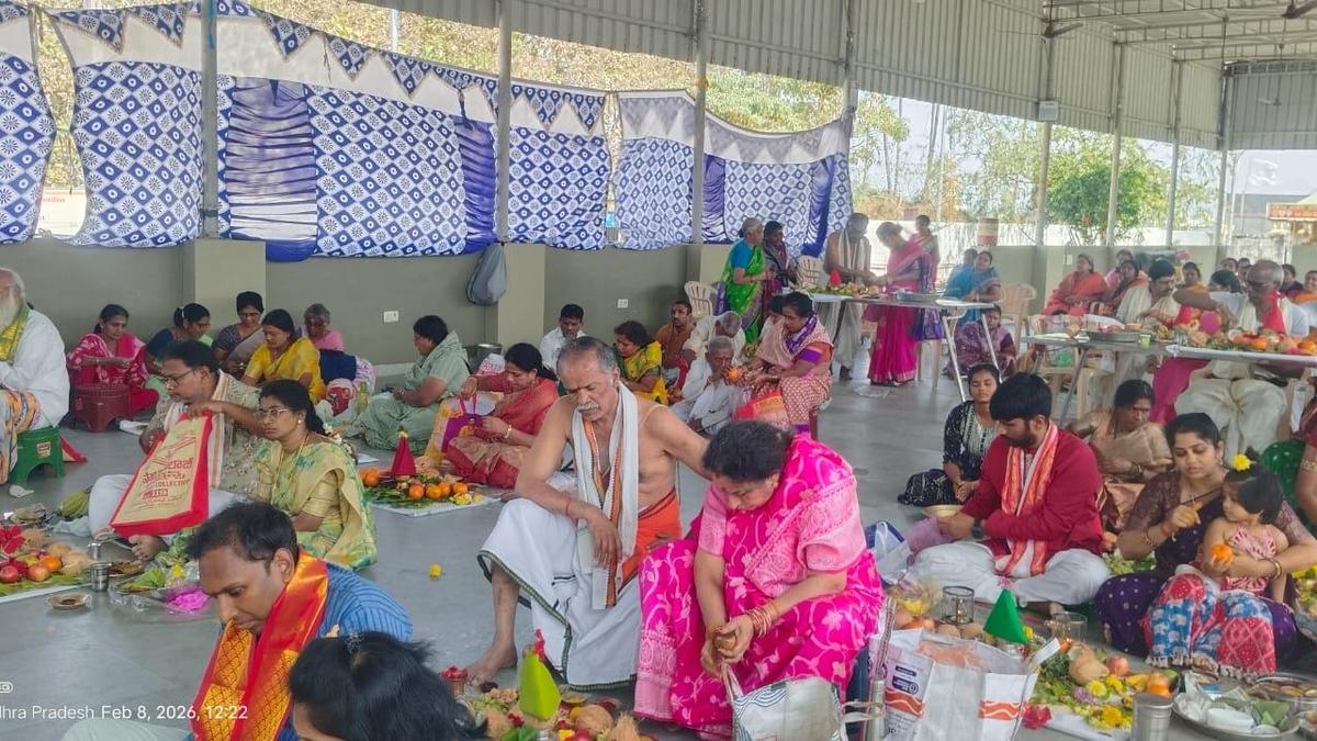 Annual Brahmotsavam celebrated with devotion at Vizianagaram temple