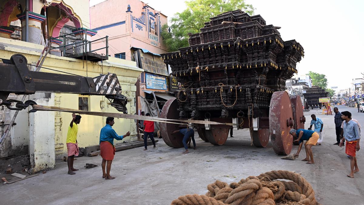 New wheels from BHEL ready for Meenakshi Temple car festival in Madurai