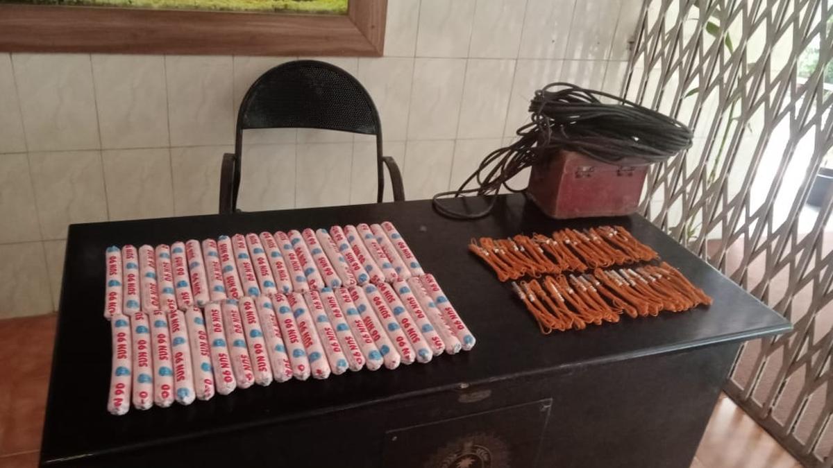 Illegally stocked explosives seized at Thodupuzha, four arrested