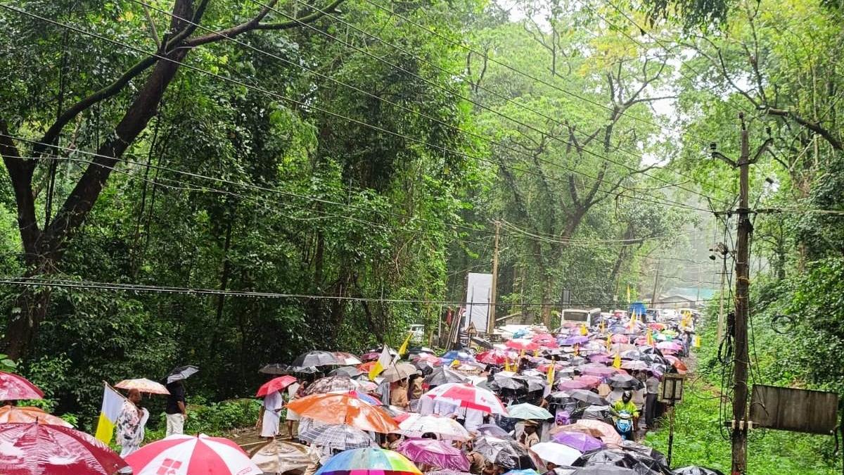 National Highway Protection Council takes out long march in Idukki