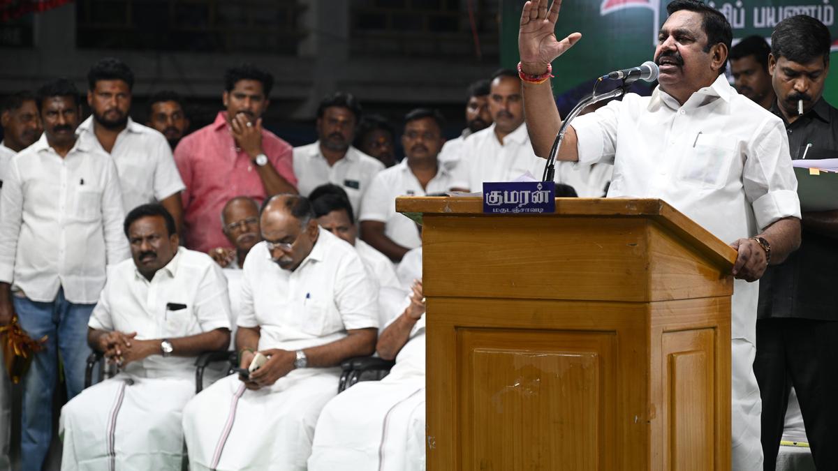 Fearing defeat, DMK government announced free laptops for students: Palaniswami