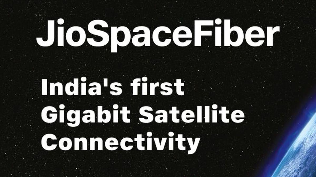 Reliance Jio demonstrates satellite-based giga fiber service JioSpaceFiber