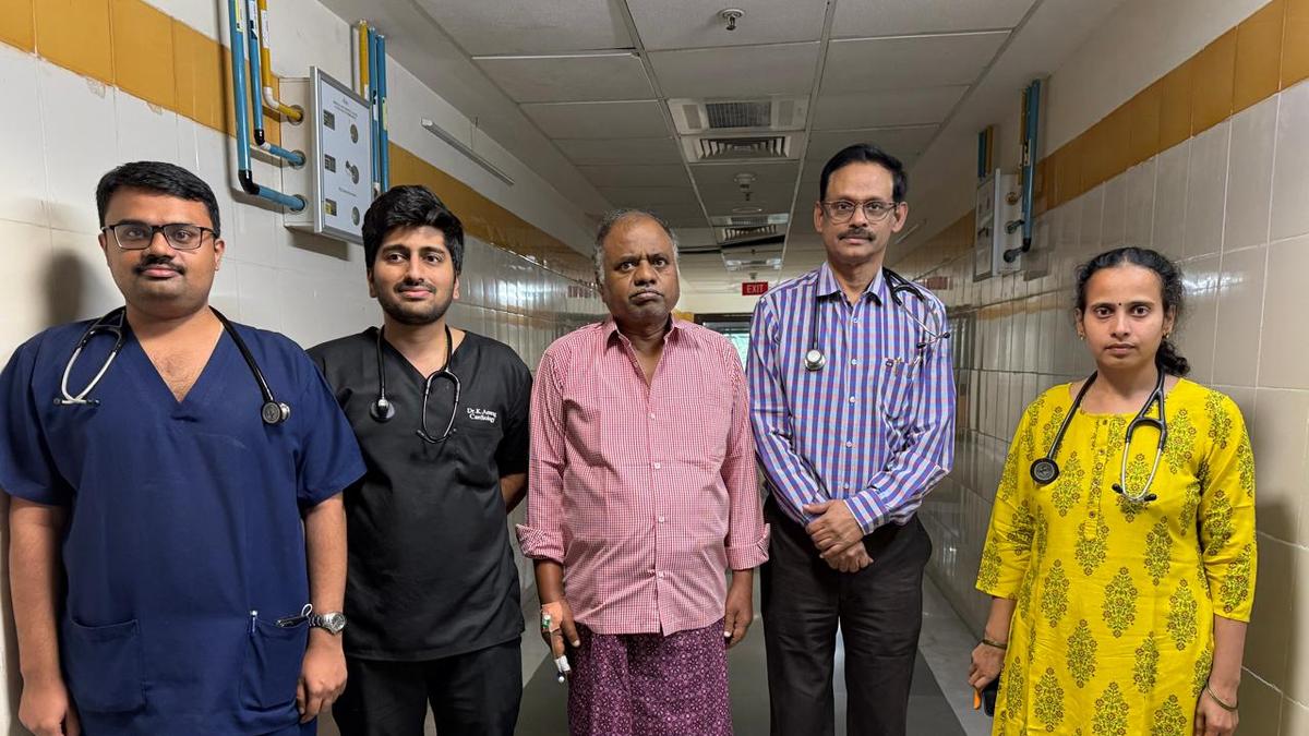 NIMS doctors treat 56-year-old suffering from serious heart condition