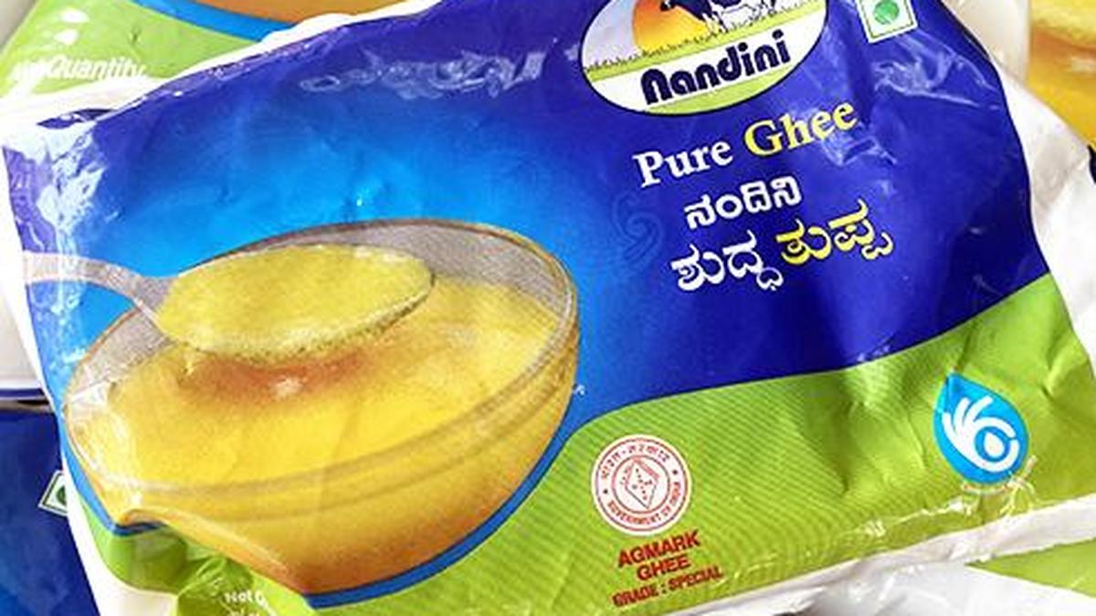 Two lakh kg of Nandini ghee to be supplied to Tirupati every month