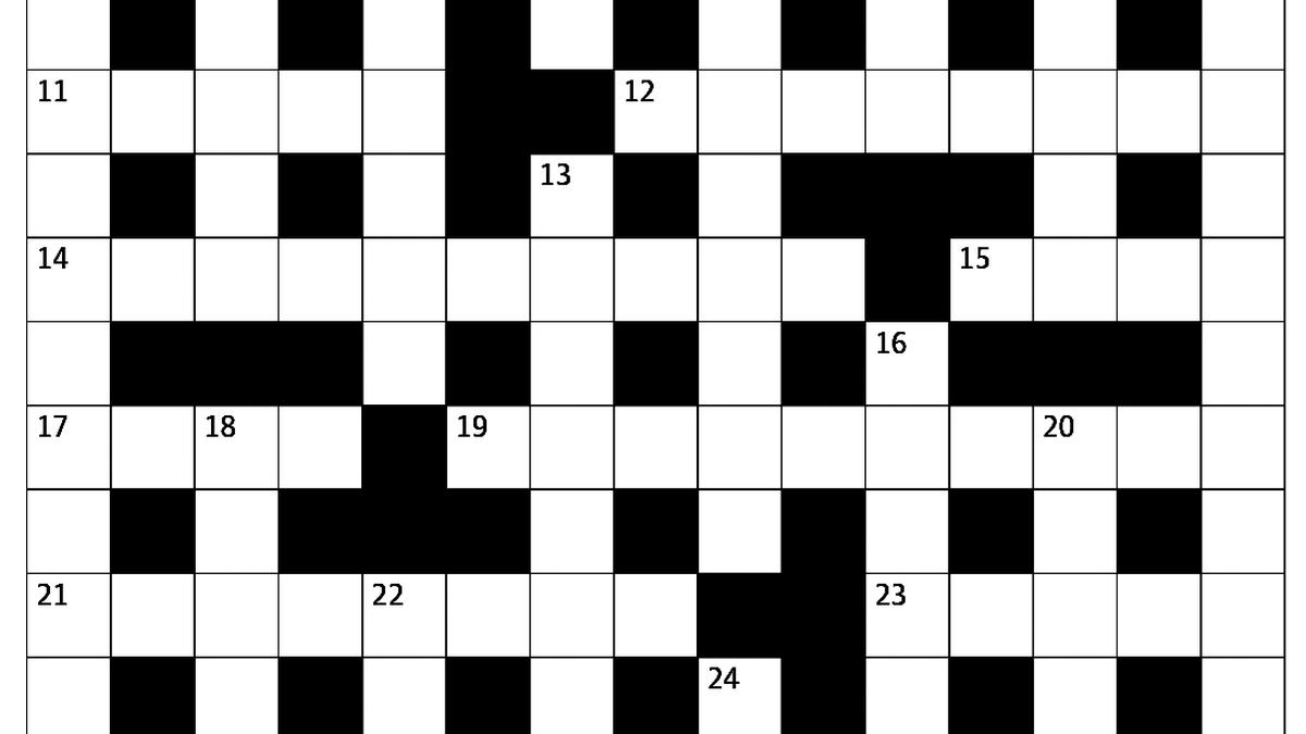 The Sunday Crossword No. 3233