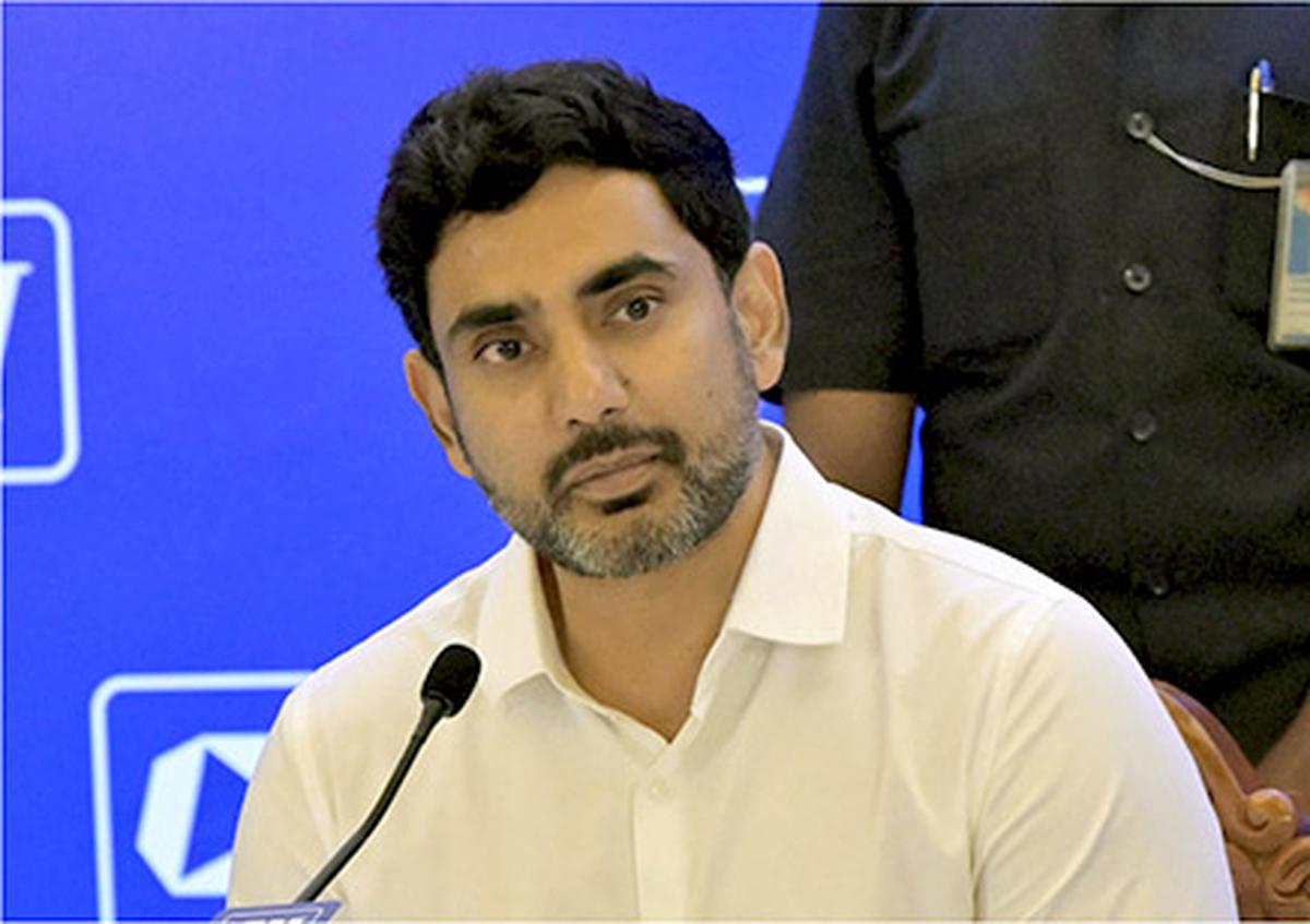 Nara Lokesh pitches Vizag to Google Cloud CEO for setting up data centre -  The Hindu
