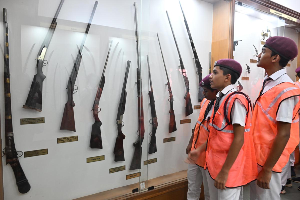Exhibits at the Police Museum