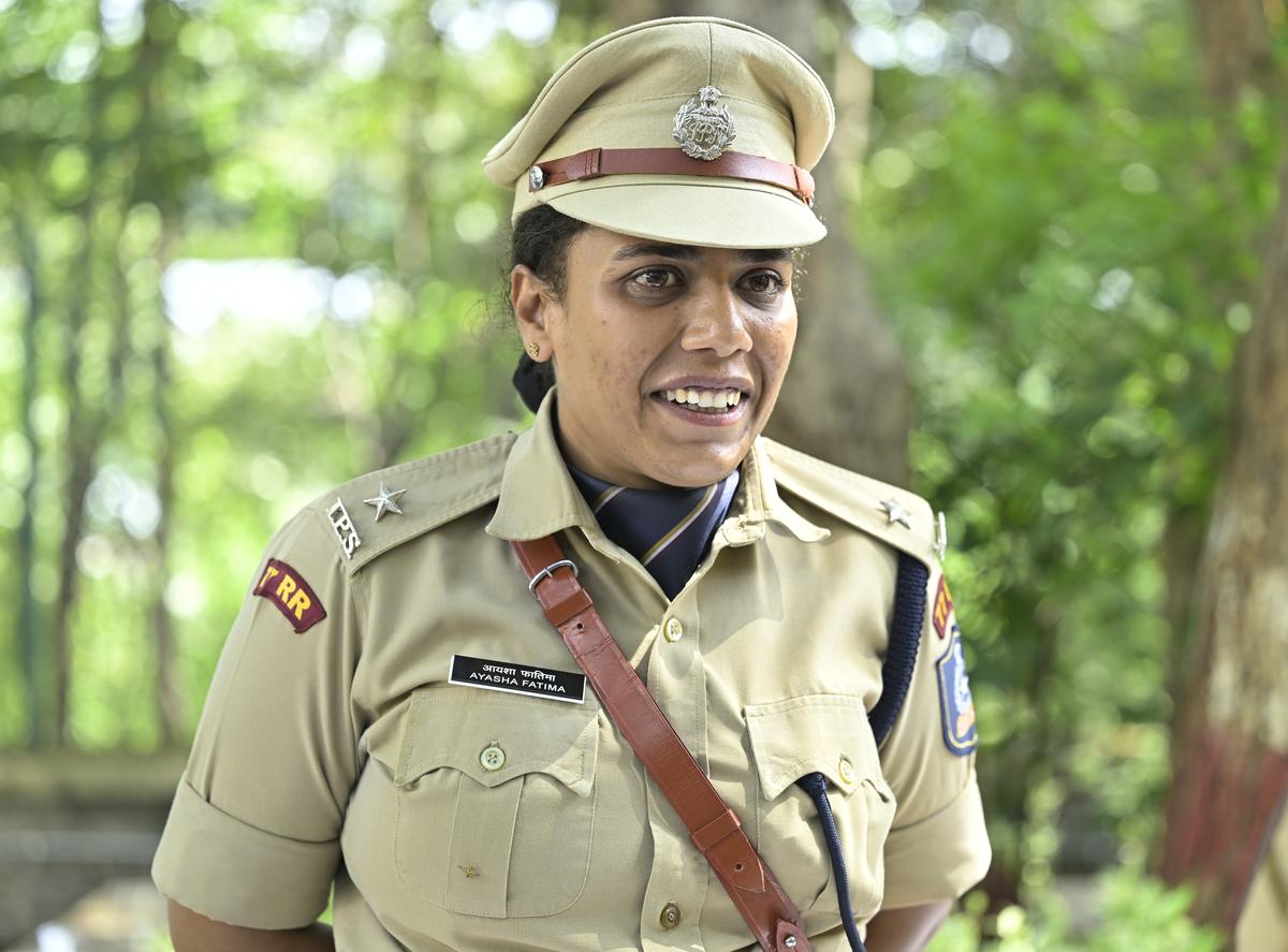 IPS probationer Ayasha Fatima.