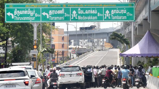 Velachery, Perungalathur flyovers opened for traffic