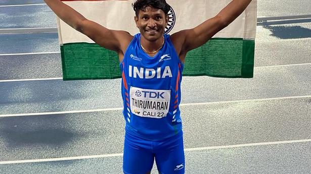 Triple jump silver for Selva Prabhu in World Under-20 Championships in Colombia
