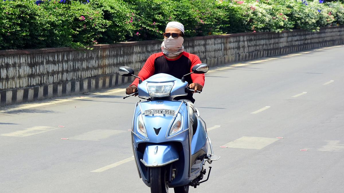 Telangana’s maximum temperatures again surge to near 45°C