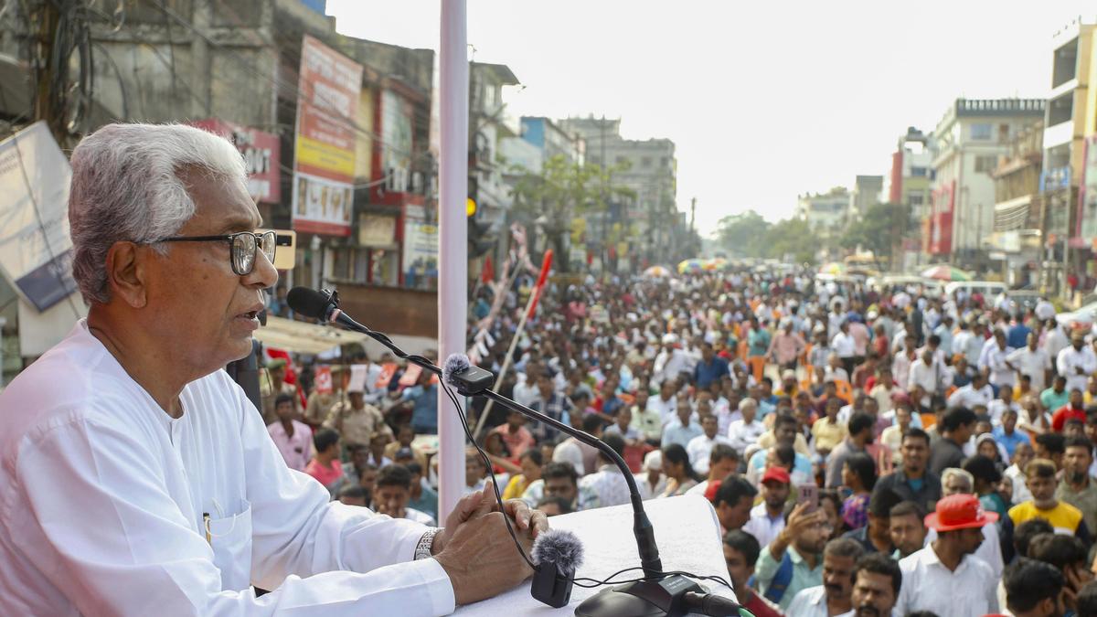 Former Tripura CM slams State government for arresting CPI(M) workers on ‘flimsy grounds’