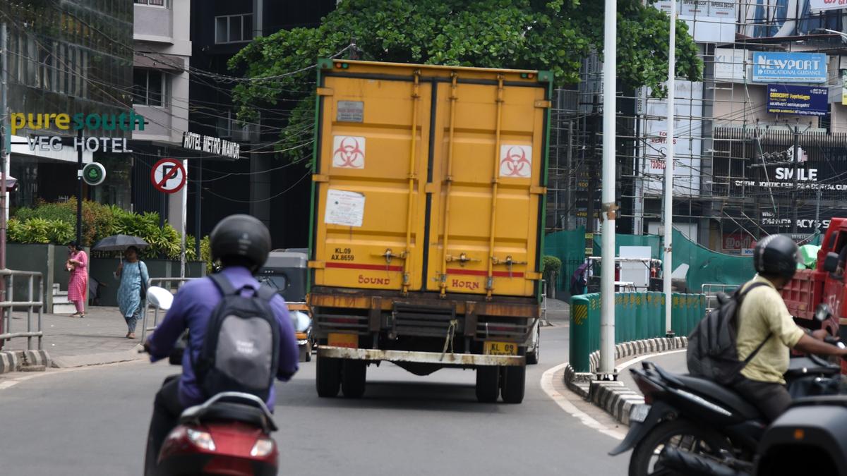Trucks with obscured number plates raise safety concerns
