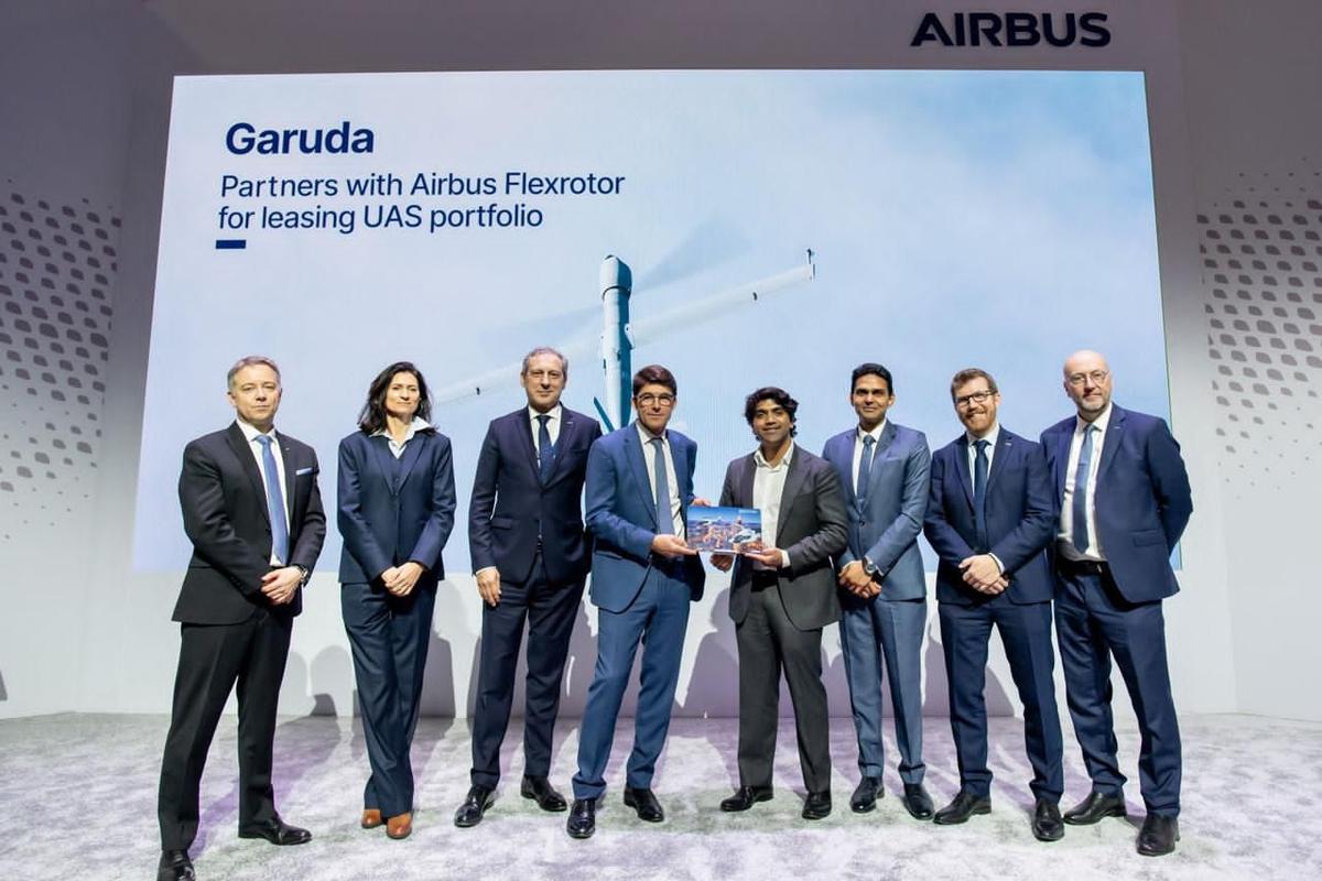 Garuda Aerospace signs deal with Airbus Helicopters