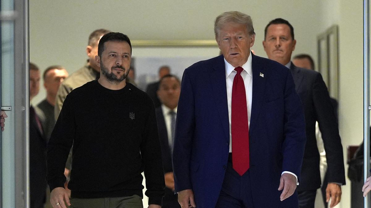 Trump and Zelenskyy meet in New York amid rising questions about U.S. support for Ukraine