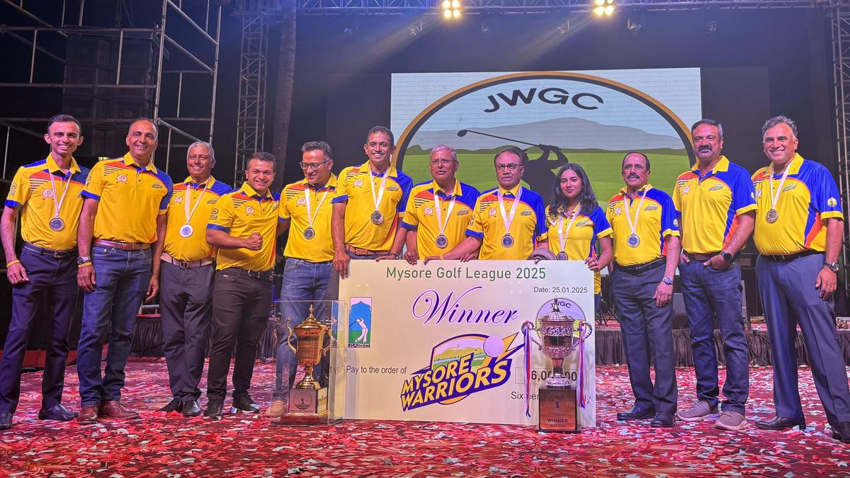 Mysore Warriors club emerges winner of first Mysore Golf League