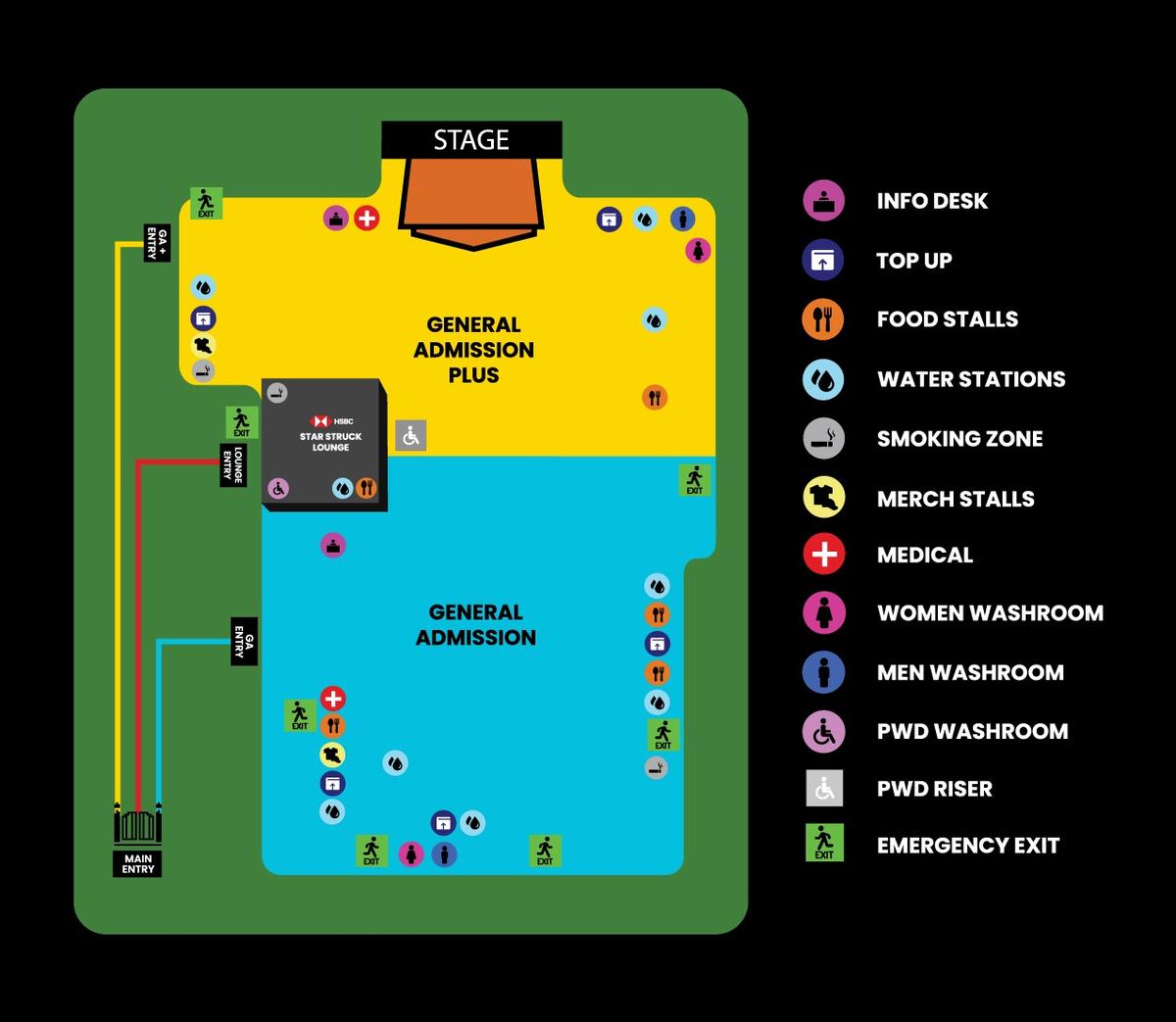 Celebration map 