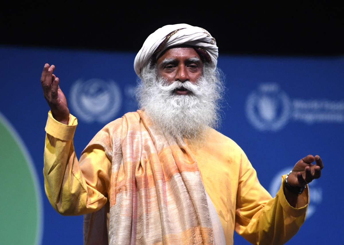 complaint-against-jaggi-vasudev-for-using-rat-snake-at-event-the-hindu