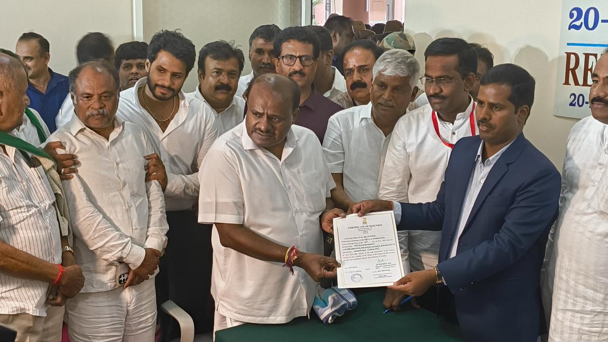 HDK wins from Mandya with a thumping margin