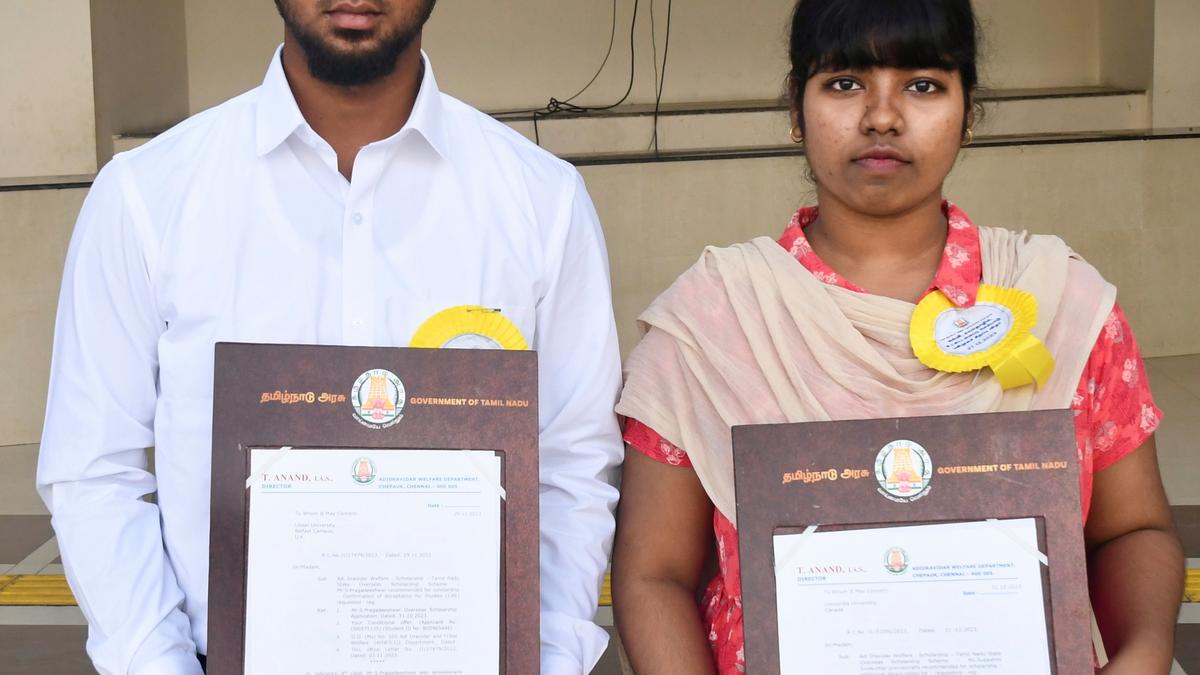 Scholarships that enable Adi Dravidar students to realise their higher education dreams abroad