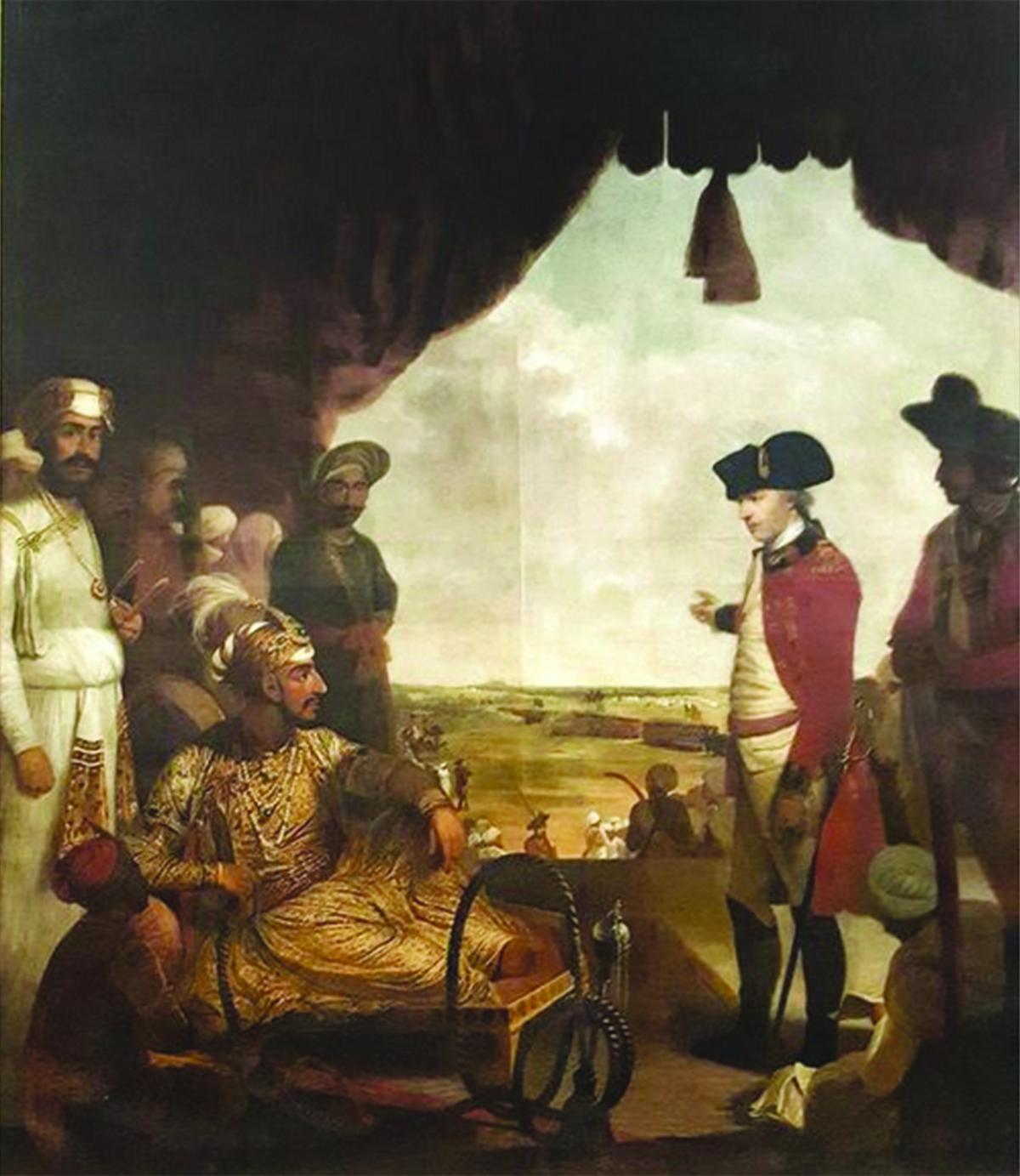 Emperor Shah Alam was forced to remain in Allahabad for more than 12 years, being undermined and bullied by the East India Company. Emperor Shah Alam was forced to remain in Allahabad for more than 12 years, being undermined and bullied by the East India Company.