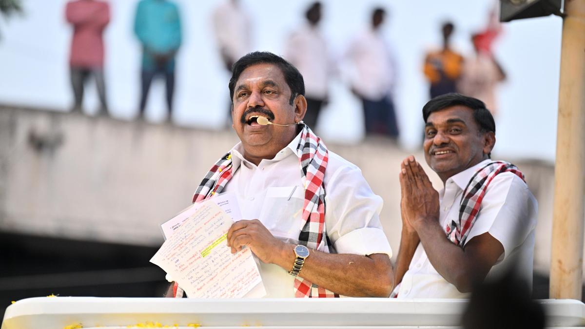 CM’s family acting as power centres in ruling T.N., says EPS