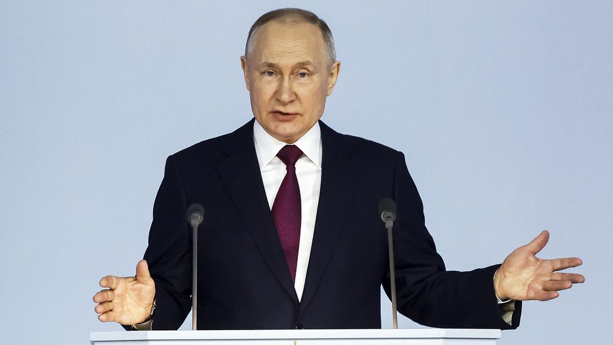 Putin suspends Russian participation in nuclear pact with U.S.