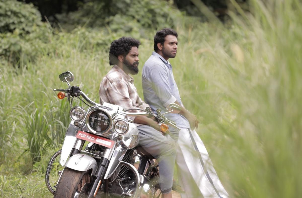 Balu Varghese and Arjun Ashokan in a still from the film