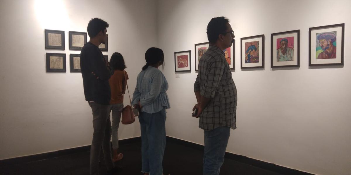 A composite representation of the personal and the familiar is on display at a group art show, The State of Being Here, in Thiruvananthapuram