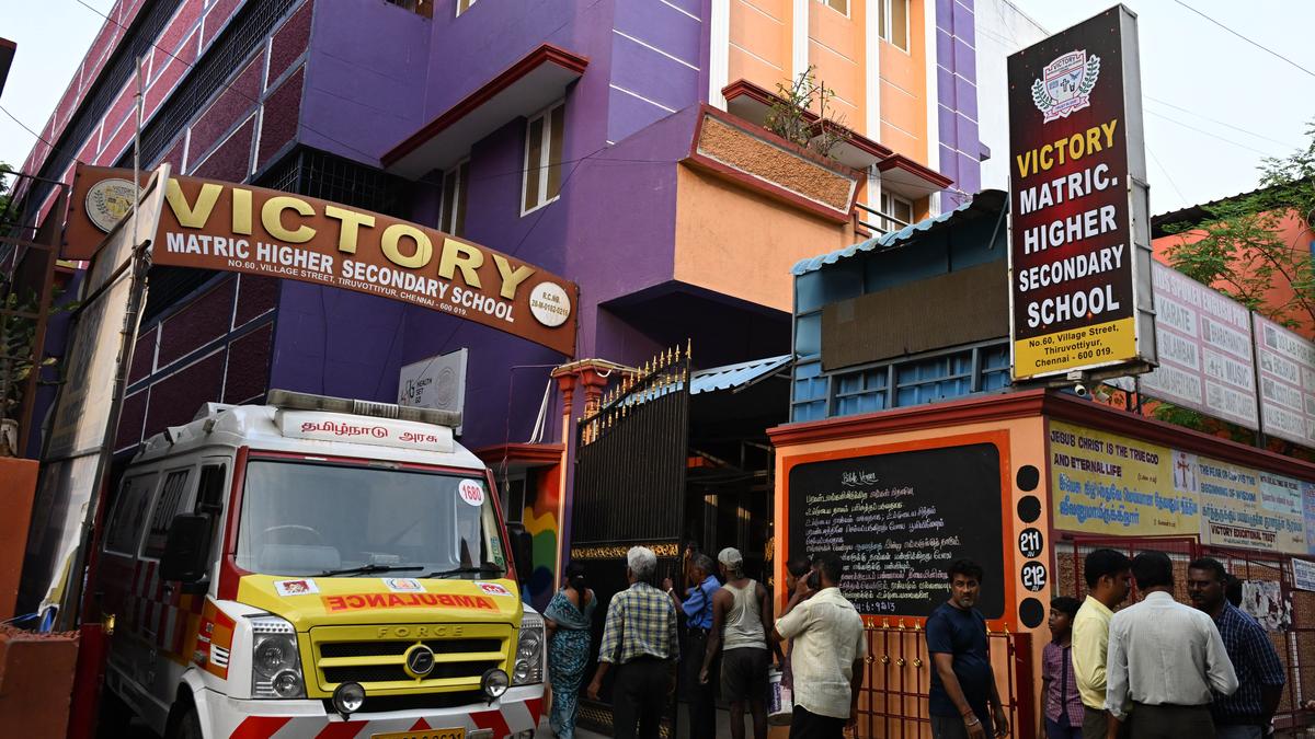 Students orchestrated gas leaks in Tiruvottiyur school to skip class: police