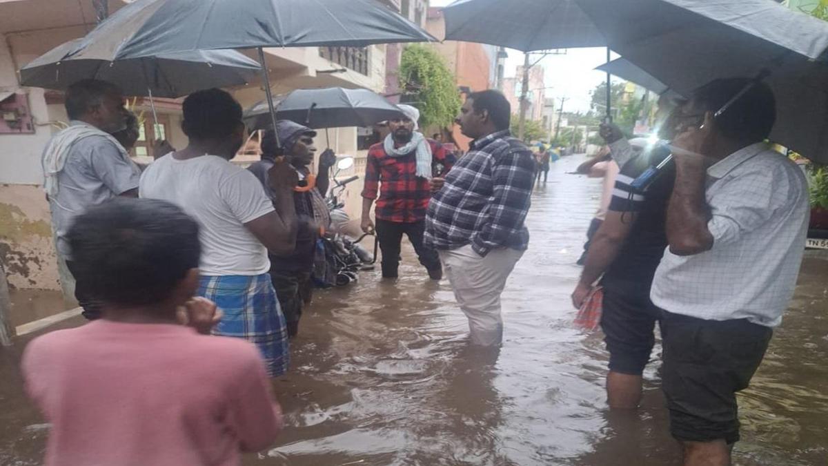 9.8cm rain brings Madurai to its knees